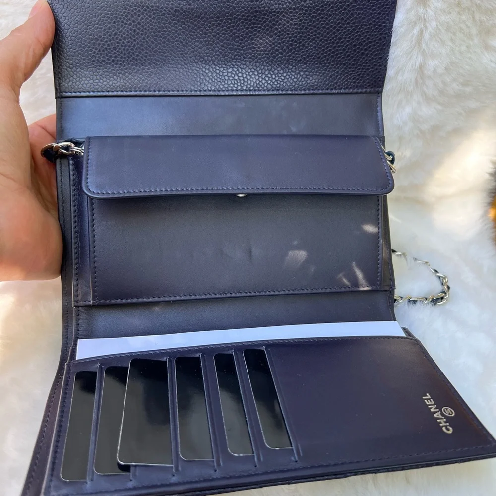 💙CHANEL CLASSIC FLAP WALLET WOC 💙 - Picture 5 of 17
